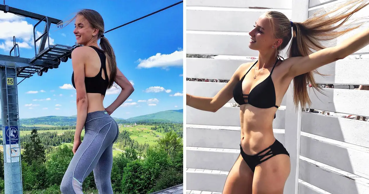 Виктория Гринько – украинская легкоатлетка с манящим взглядом и блестящей фигурой