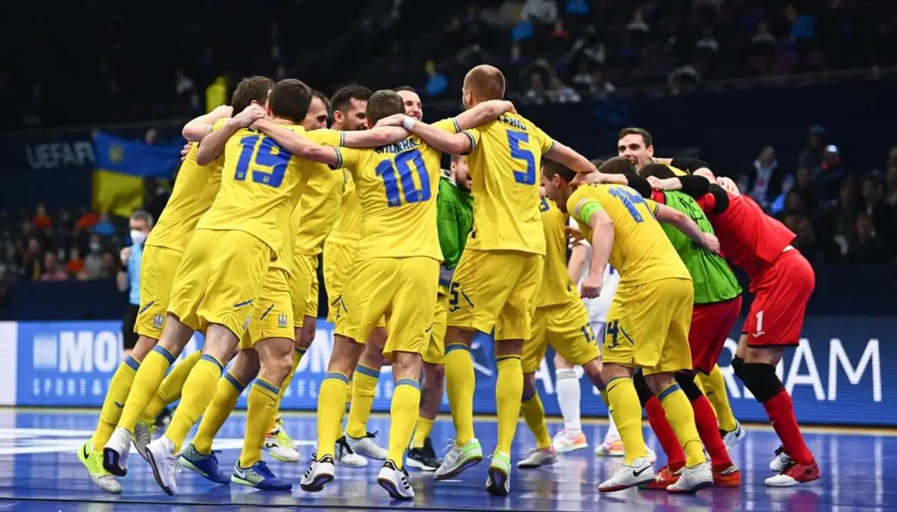 Коэффициент на победу сборной Украины по футзалу на Евро серьезно обрушился после выхода из группы