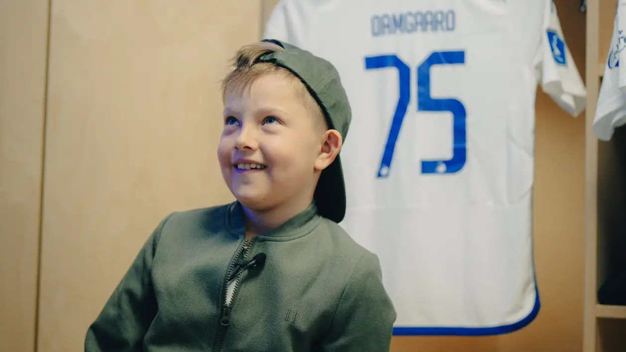 «Копенгаген» організував 7-річному важкохворому хлопцю досвід футболіста – навіть включили в заявку
