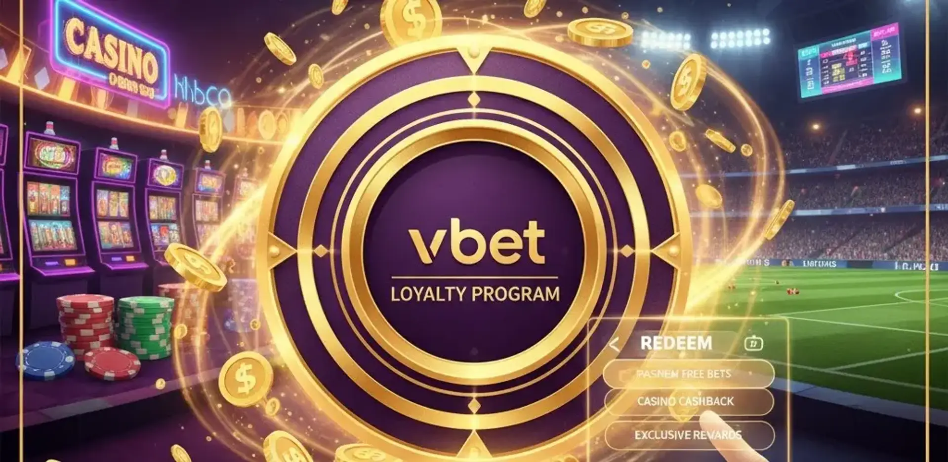 Програма лояльності Vbet: як заробити та витратити бали в програмі лояльності казино та БК Вбет