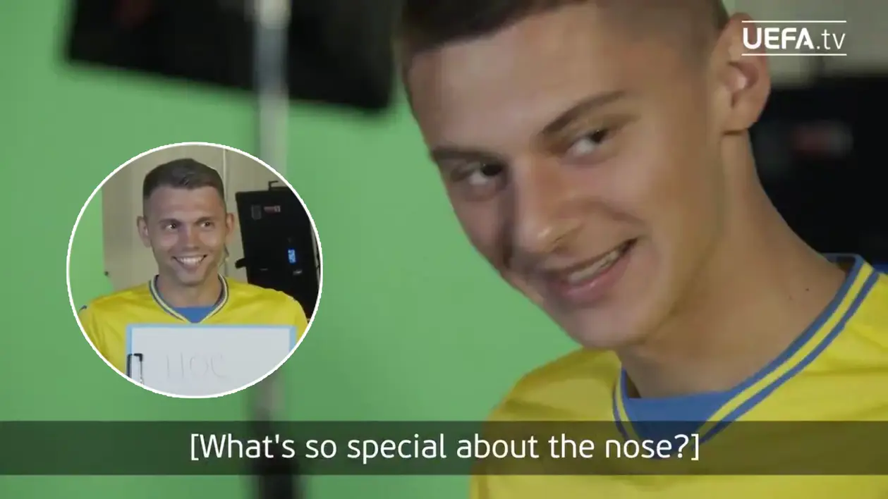 «Отберу у него доброту, больше нечего». Караваев и Миколенко снялись в забавном видео от УЕФА