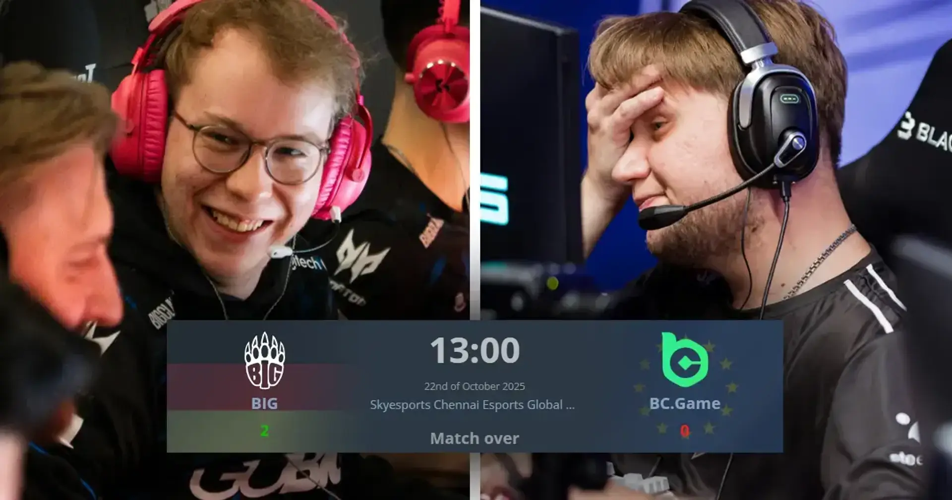😂 Геніально затролили s1mple. BIG вибила команду Костилєва з кваліфікацій на LAN та кумедно позловтішалась