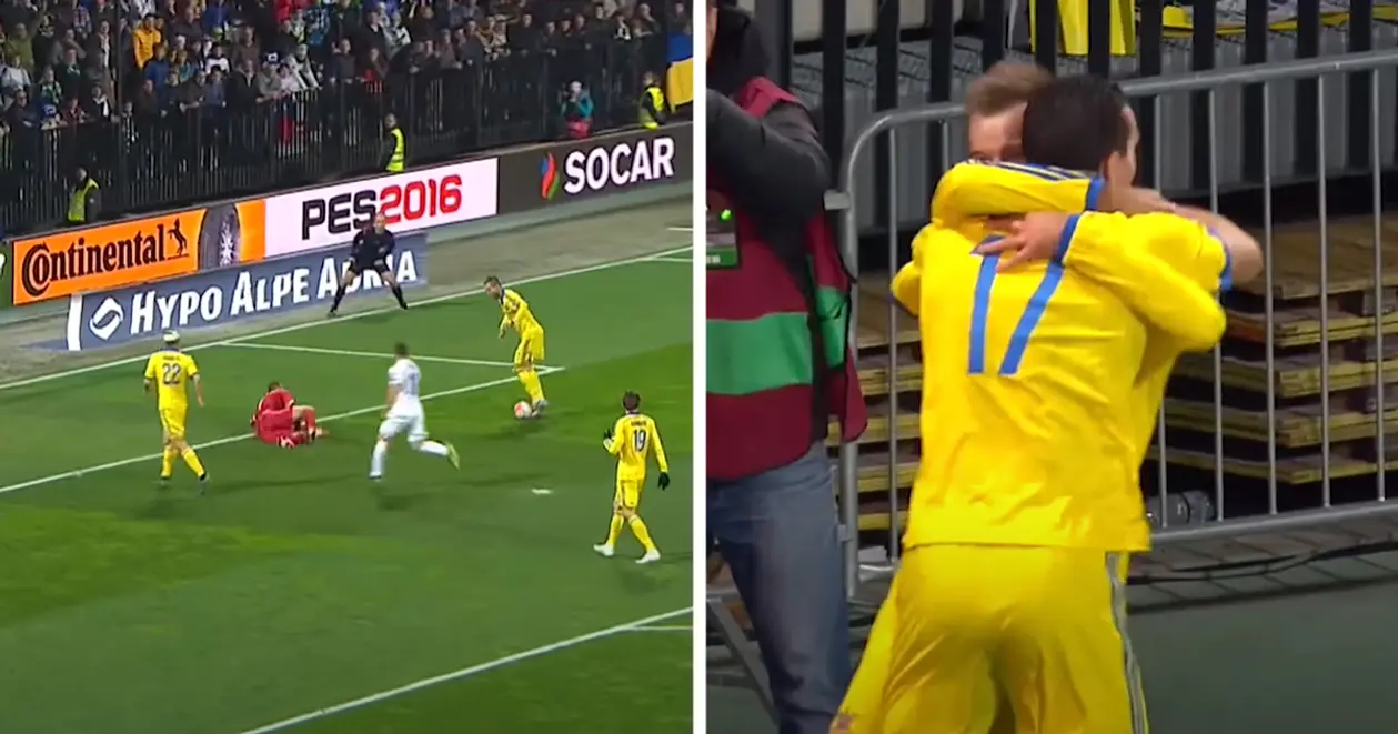 Вспоминаем решающий гол Ярмоленко, который вывел Украину на Евро-2016