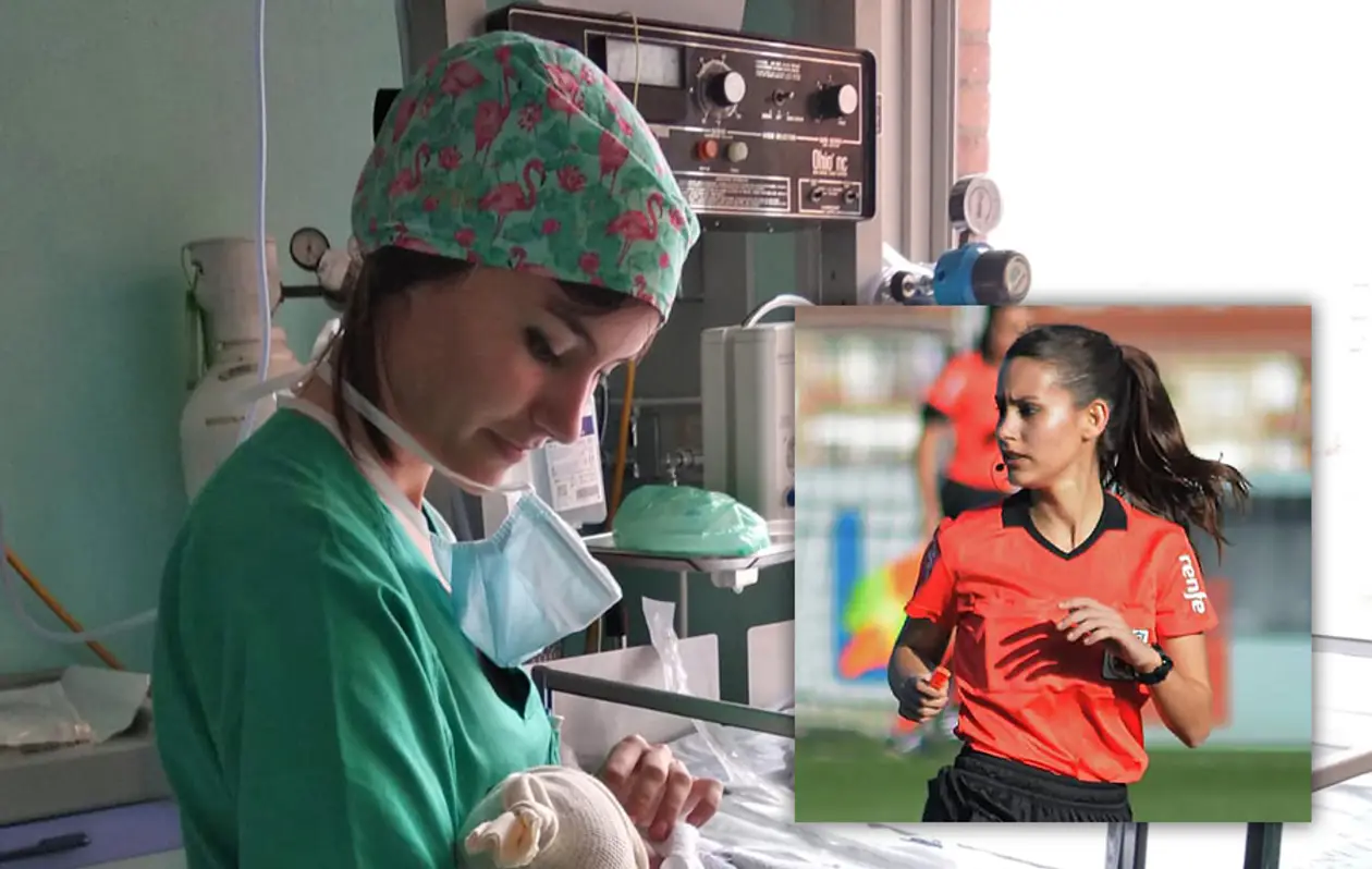Добрая история дня: пока нет футбола, испанские судьи работают медсестрами