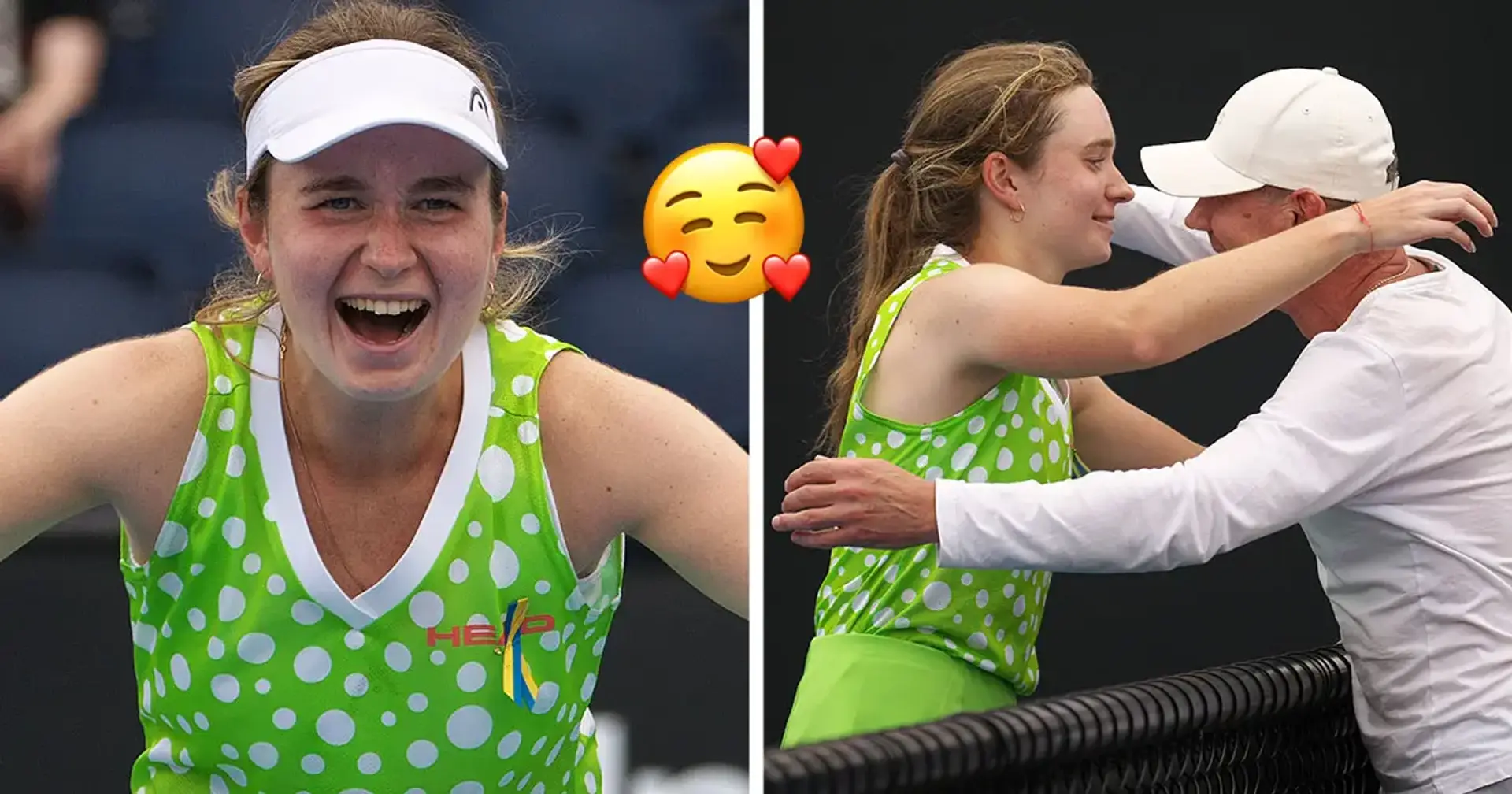 Яскраві емоції Снігур після виходу в основну сітку Australian Open: фоторепортаж