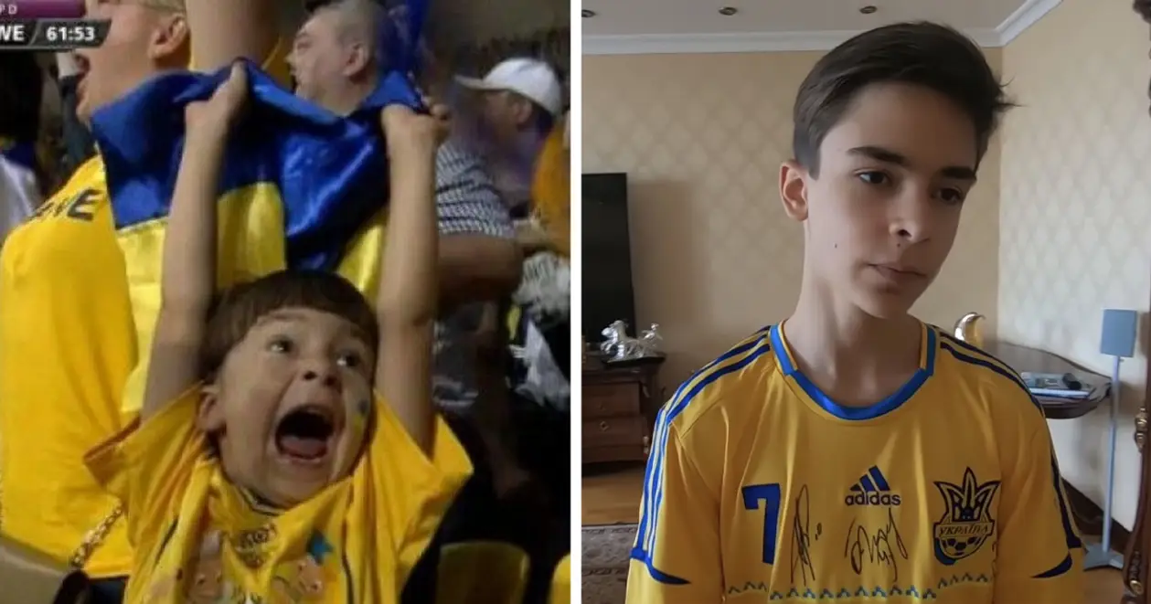 Спустя 9 лет! Как выглядит тот самый мальчик, который праздновал гол Шевы в ворота шведов