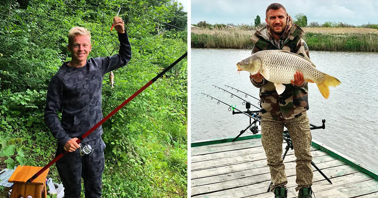 Главные рыбаки украинского спорта