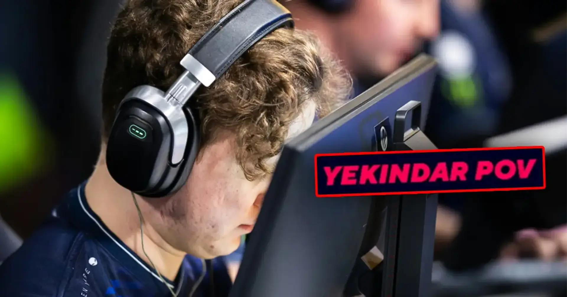 🤣 BLAST геніально затролили YEKINDAR у матчі проти NAVI. Він сидить за лічені сантиметри до монітора