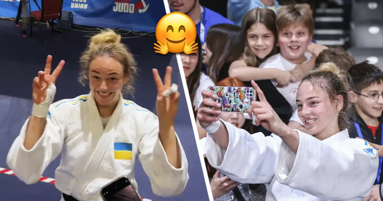 Дар’я Білодід - фаворитка фанатів дзюдо: як українку вітали після перемоги на ЧЄ