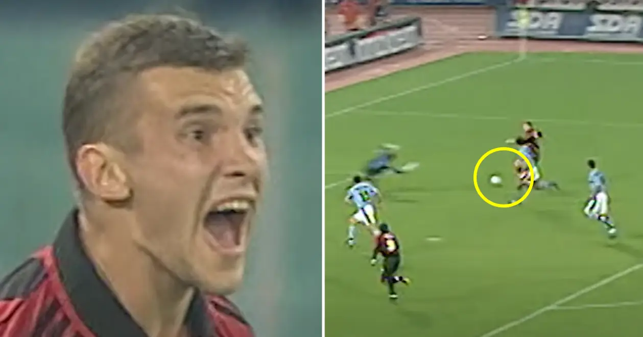 😍 24 роки тому Шева оформив три голи у ворота «Лаціо» за 25 хвилин. Перший хет-трик у кольорах «Мілана»