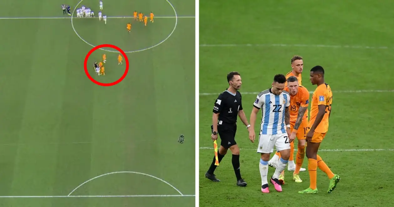 👀 Гравці збірної Нідерландів намагалися спровокувати Лаутаро перед вирішальним ударом (Відео)