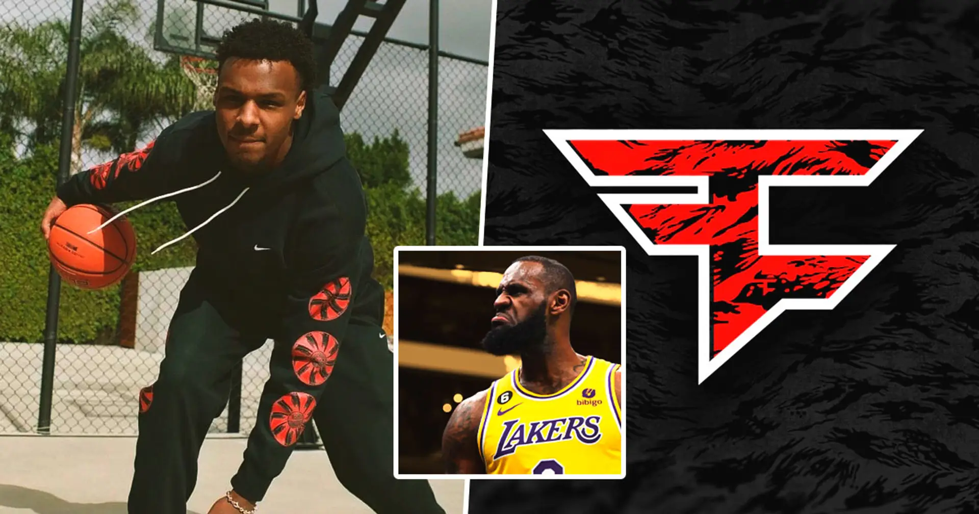 Nike випустили нову модель кросівок Леброна у колабі з кіберспортивним клубом FaZe Clan. Їх представив син Джеймса – Бронні