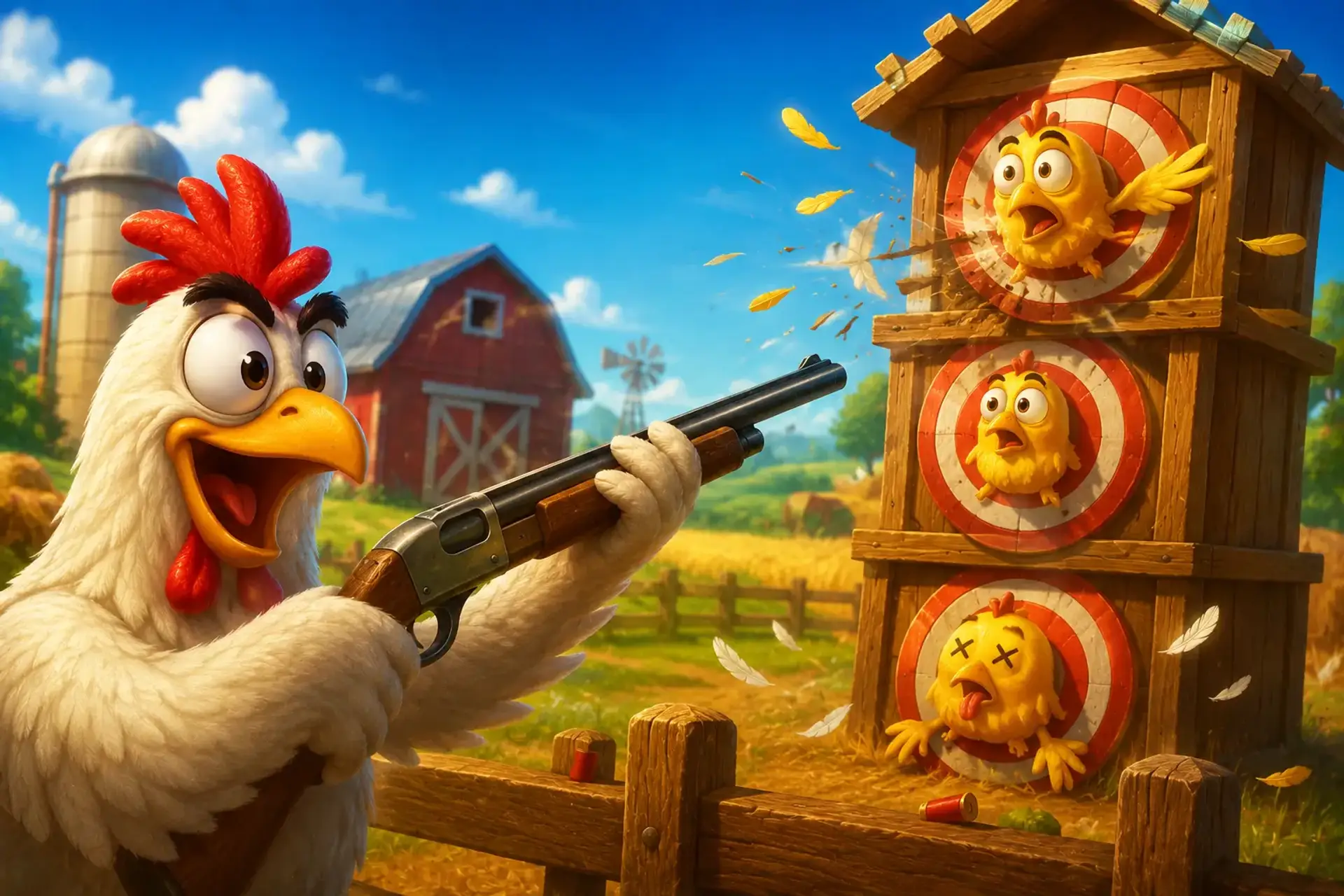 Огляд гри Chicken Shot від BGaming
