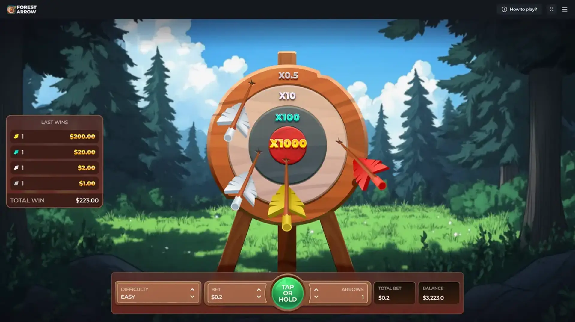 Огляд слота Forest Arrow від inOut: як грати, де знайти crash-гру Forest Arrow від провайдера inOut Games