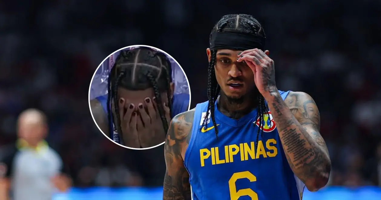Найсумніші кадри дня: зірка Філіппін Кларксон у розпачі після поразки на очах рідних трибун