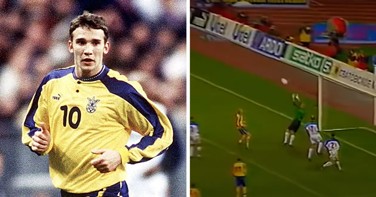 24 роки тому Шевченко забив легендарний гол у ворота Росії на «Лужниках»