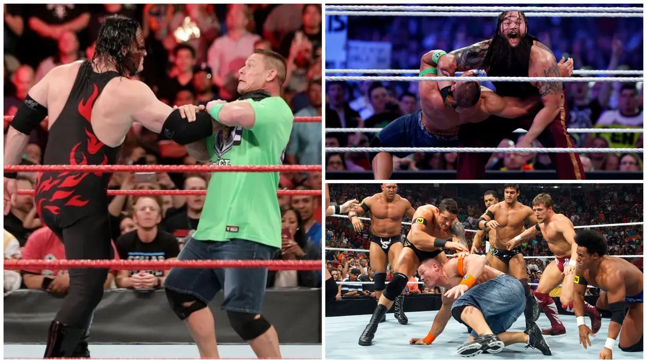 10 найбільш букінг помилок протягом карʼєри Джона Сіни в WWE