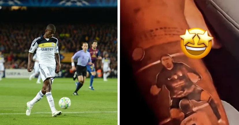 🔥 Топово виглядає. Рамірес зробив татуювання на честь легендарного голу у ворота «Барселони»