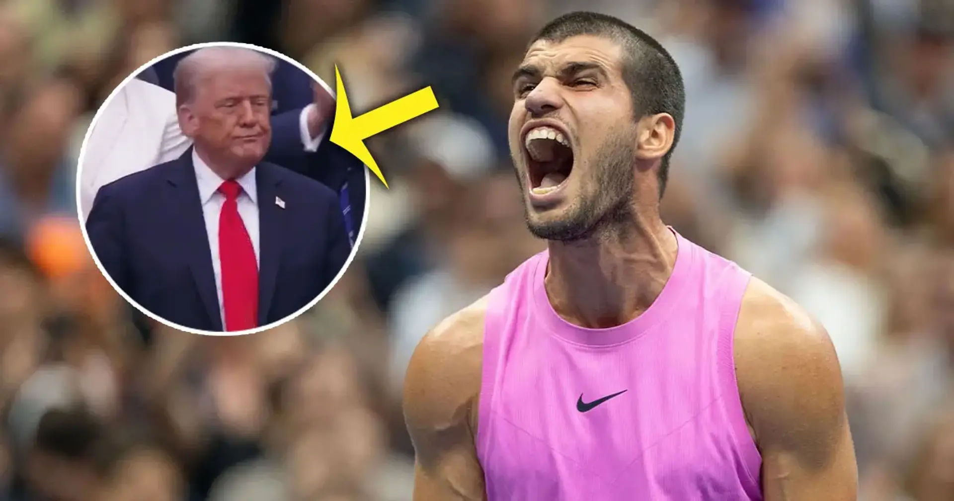 Як Трамп відреагував на перемогу Алькараса на US Open: у мережі завірусилося кумедне відео