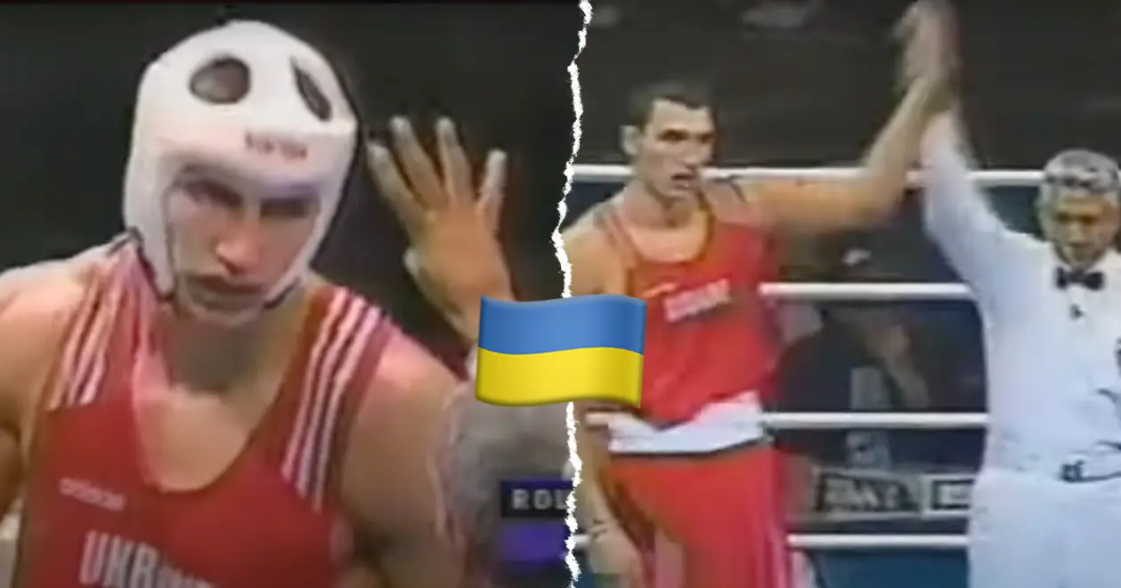 Перший бій Кличка на Олімпіаді. Бійка проти американця в США та нокдаун українця