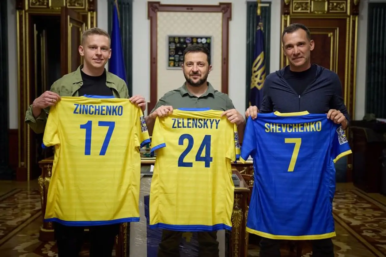 Зінченко та Шевченко проведуть благодійний матч у Лондоні на підтримку України