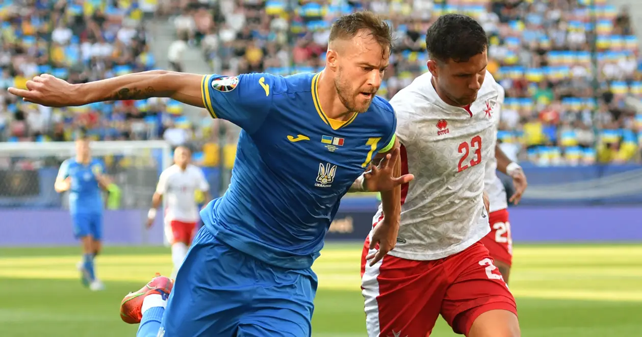 🥶 Україна ледве обіграла одну з найслабших збірних Європи. Ярмоленко не забив пенальті – на щастя, заробили другий