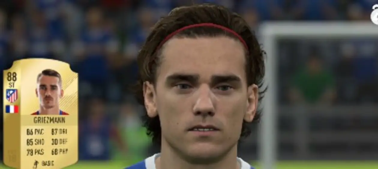 Самые реалистичные лица в FIFA 18