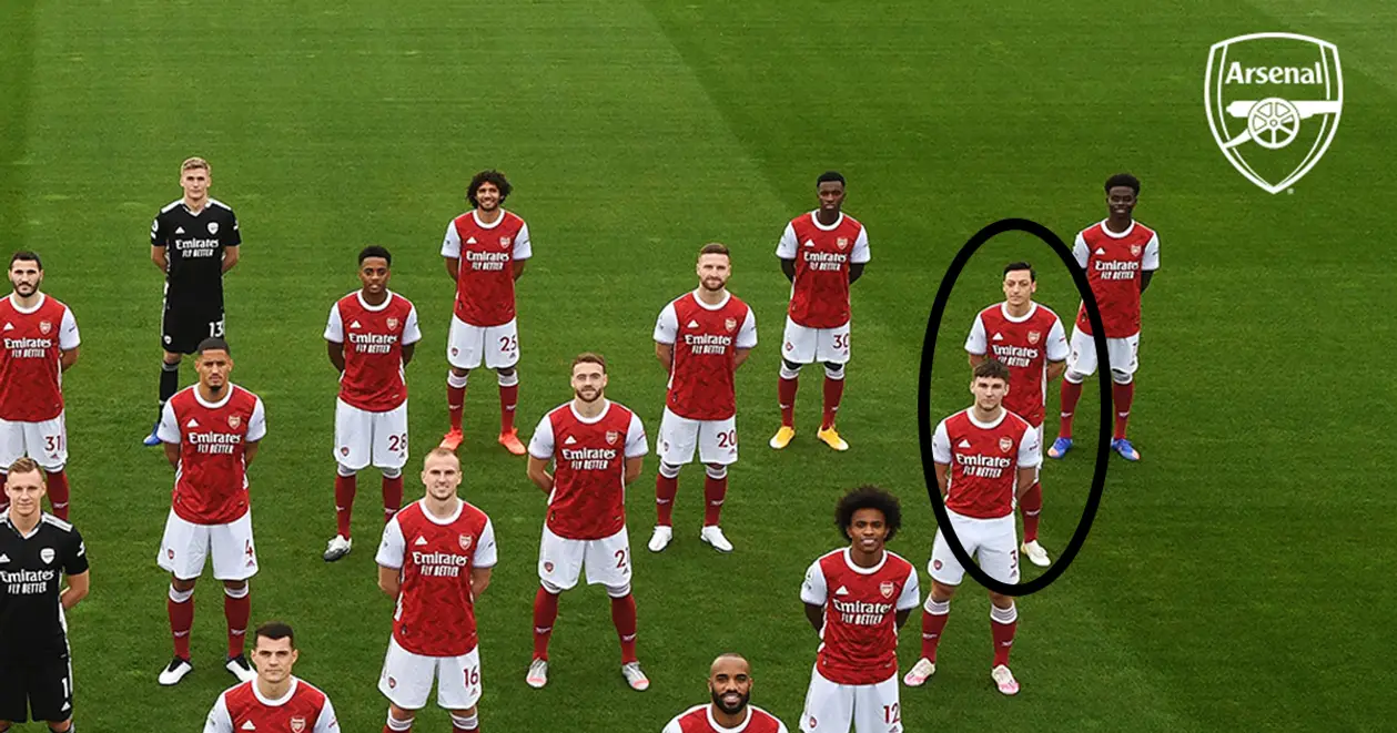Отношения Озила и «Арсенала» максимально странные: теперь он попал на командное фото
