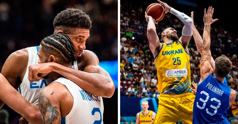 На матч Греція – Україна приїхав зірковий баскетболіст НБА. Вирішив підтримати свого одноклубника