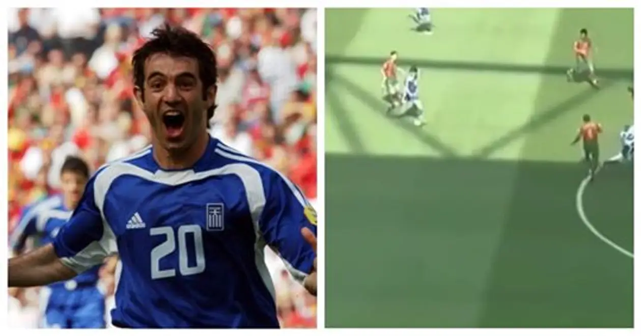 Помните первый гол Евро-2004? С него началась греческая сказка!