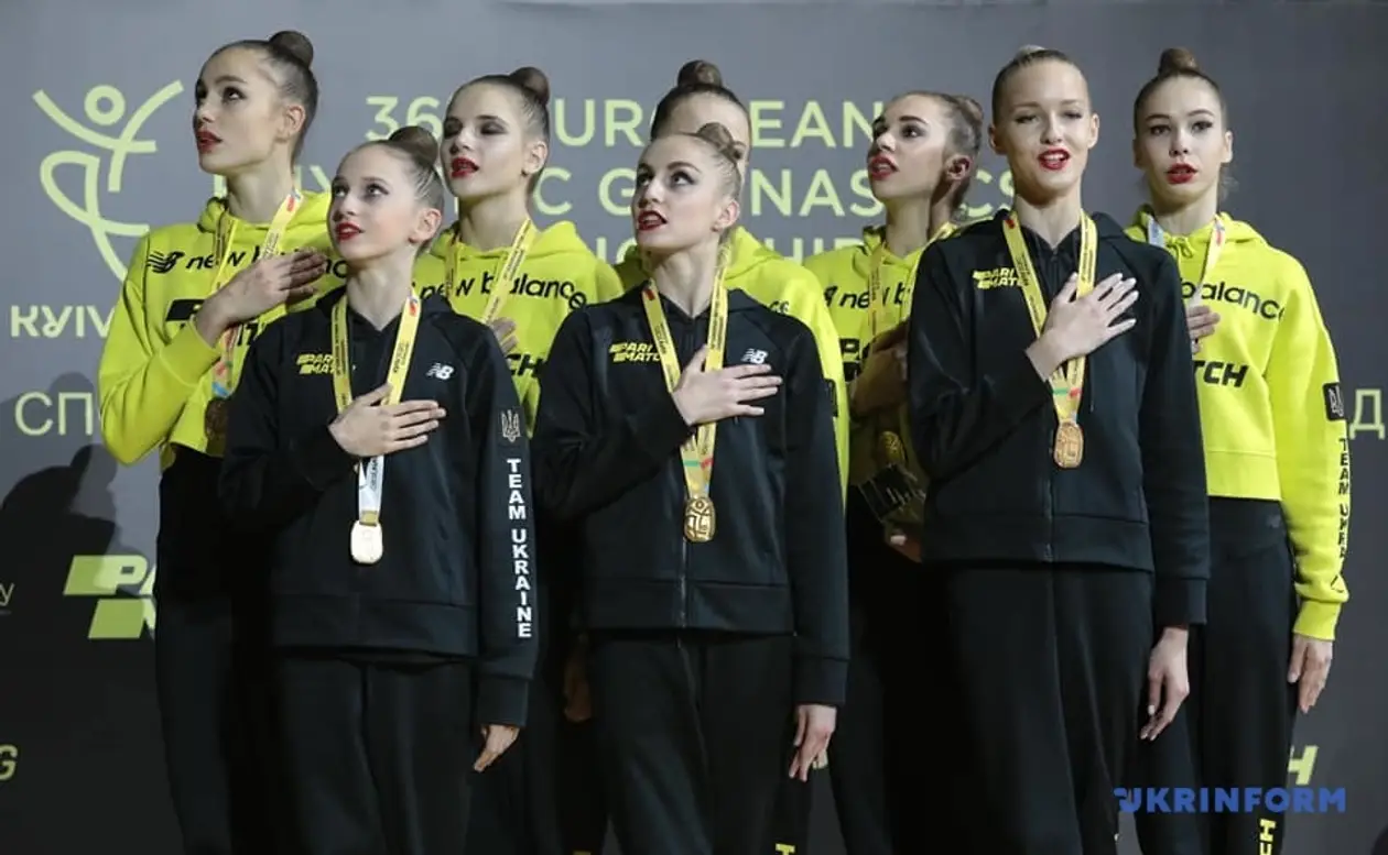 Лучшие кадры триумфа украинских гимнасток на чемпионате Европы