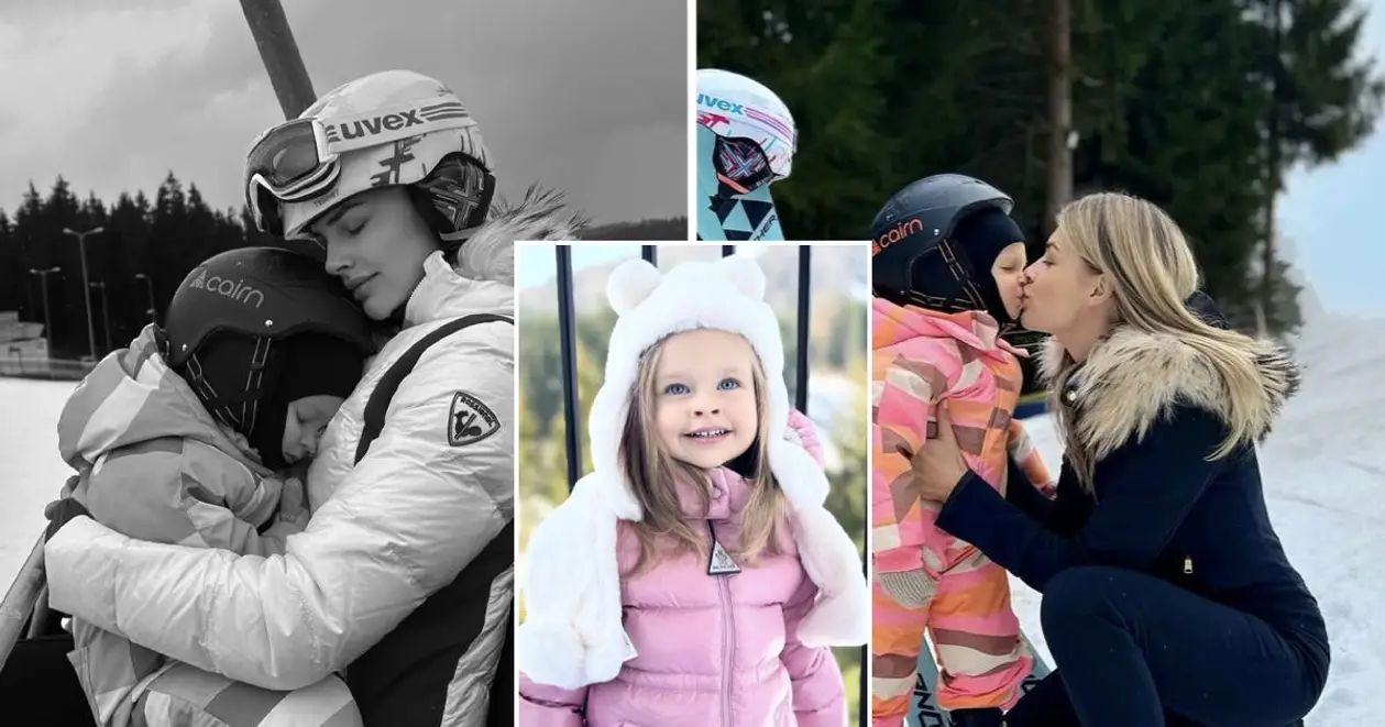 Влада Зінченко на своїй сторінці в Instagram поділилась фото та відео із відпочинку в Буковелі з донечкою Євою