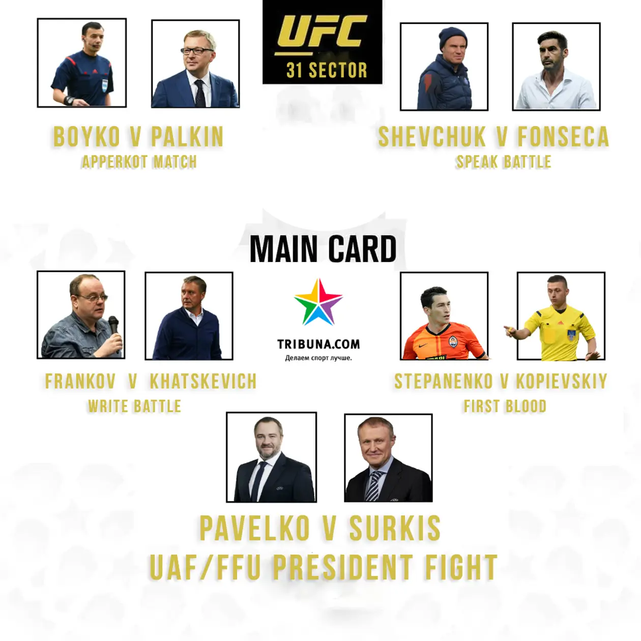 UFC от 31 SECTOR: Украинские бои 
