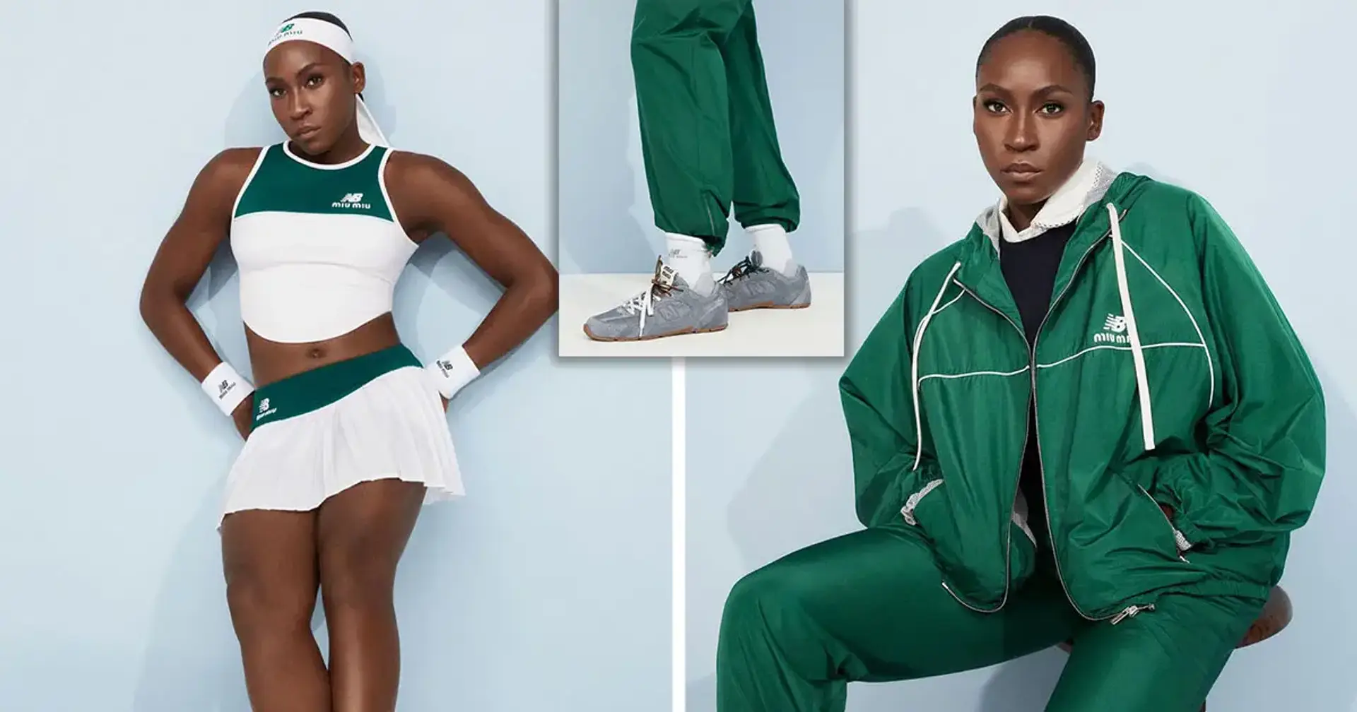Зіркова американська тенісистка стала обличчям нової колаборації New Balance та Miu Miu