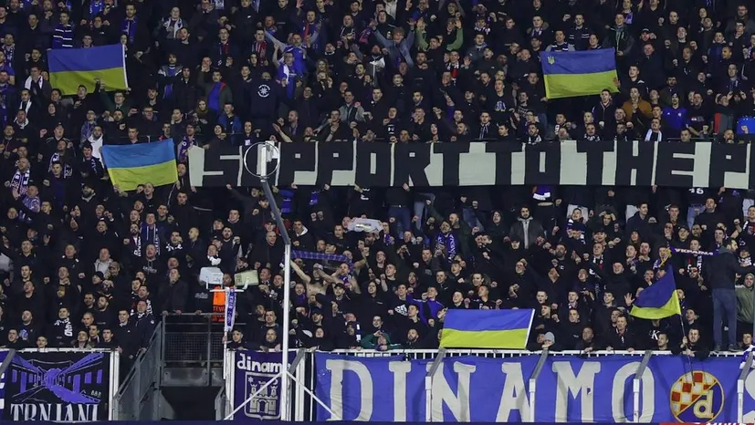 Ультрас «Динамо» Загреб вшанували пам'ять загиблого героя. Він назавжди залишиться фанатом київського «Динамо»