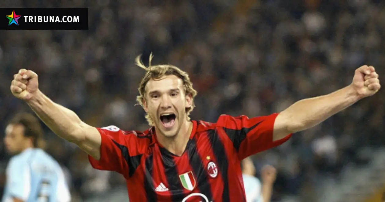 17 лет назад Шевченко уничтожил «Лацио» и выиграл для «Милана» Суперкубок Италии