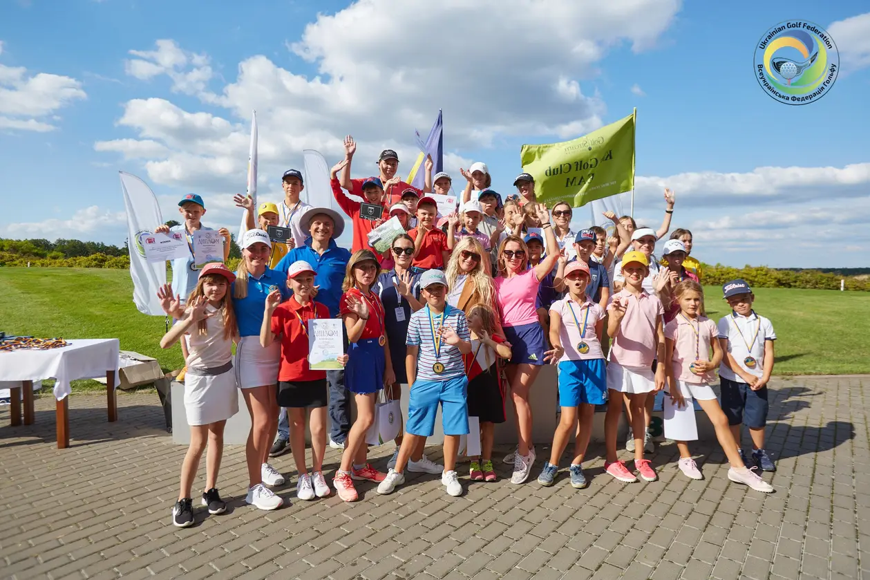 Сто спортсменів змагалися за першість у Дитячому гольф турі: рекорд українського гольфу