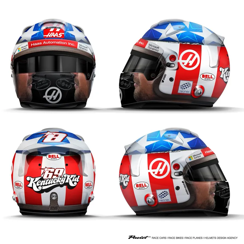 Шлемы, которыми пилоты «Формулы-1» поддерживали своих