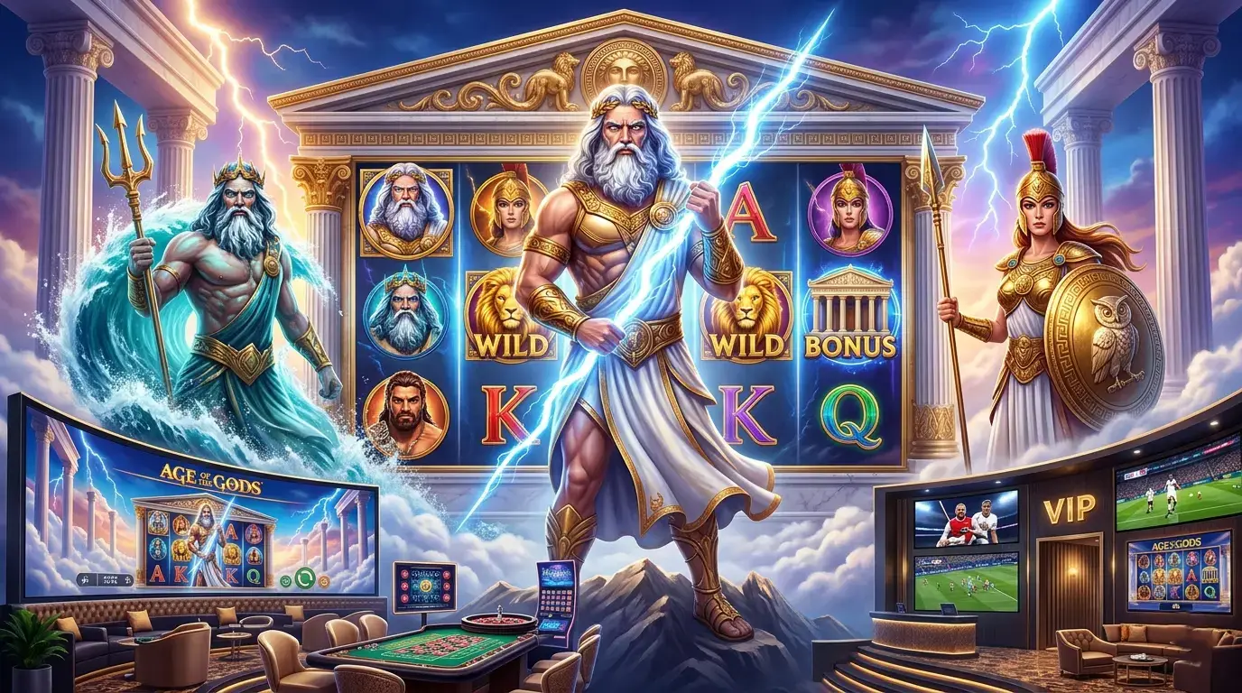 Обзор слота Age of the Gods от Playtech как играть, где найти игру Age of the Gods
