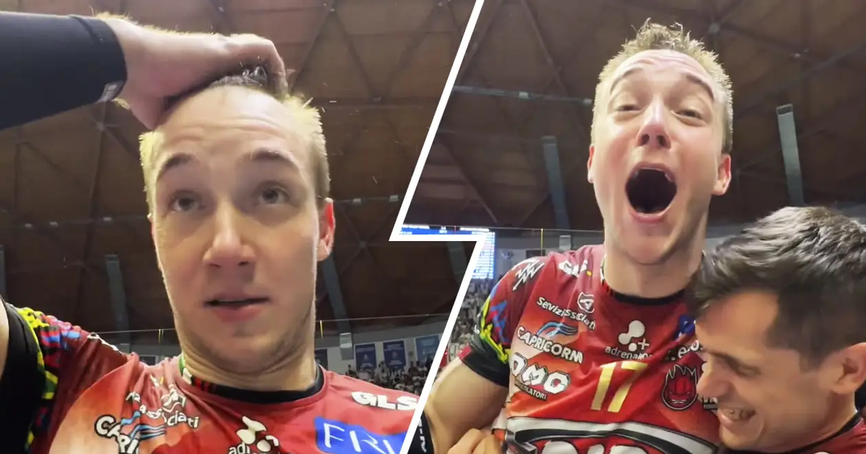 Щось неймовірне: емоції Плотницького після дебютної перемоги в чемпіонаті Італії з волейболу