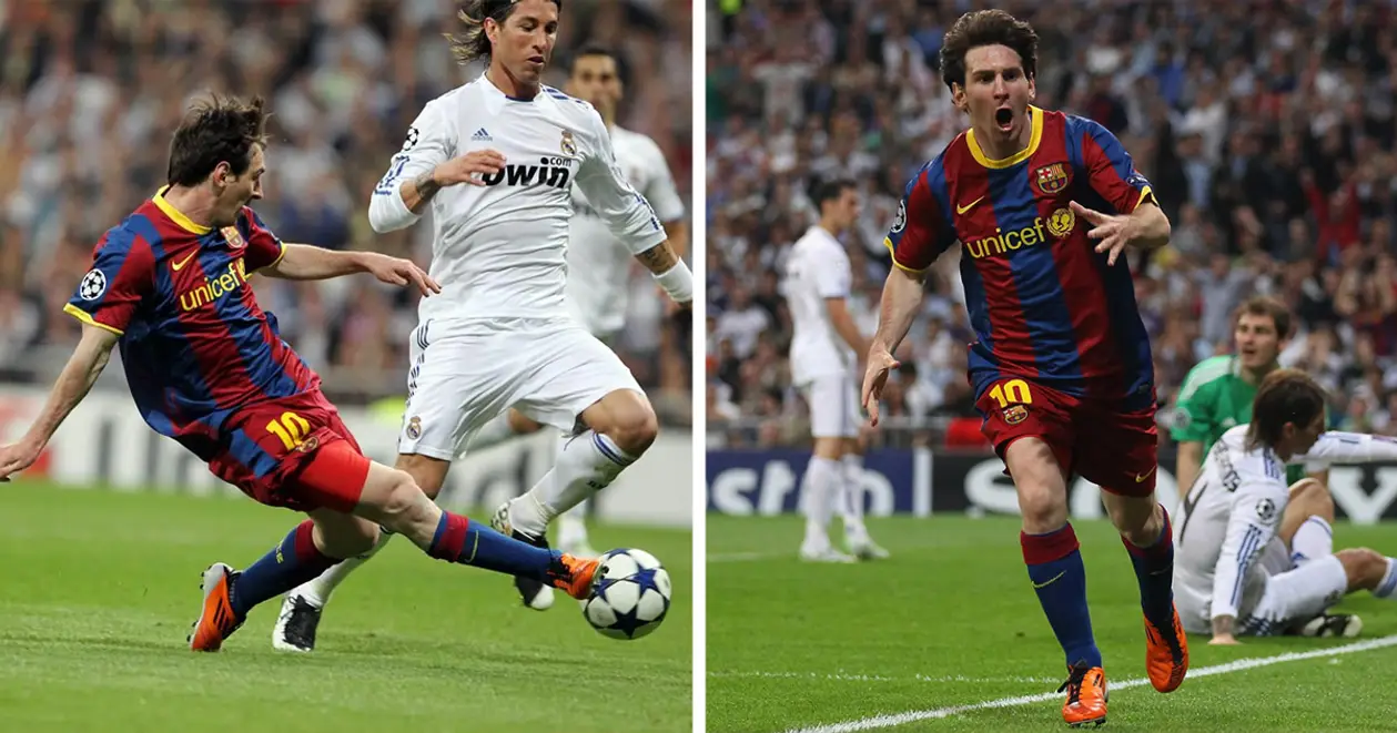 10 лет назад Лео Месси уничтожил «Реал» в Мадриде. Дубль и легендарный слалом