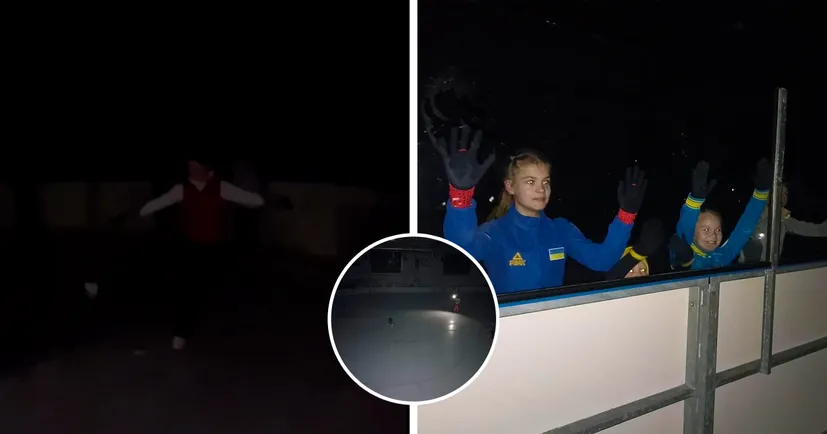 Попри все. Як українські діти займаються фігурним катанням під час відключення світла