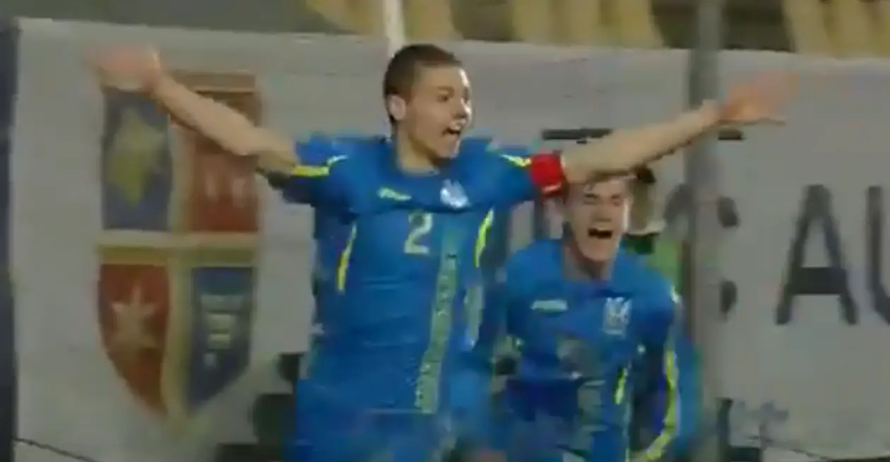Видео. Украина U-19 вырвала путевку на Евро благодаря голу на 92-й минуте