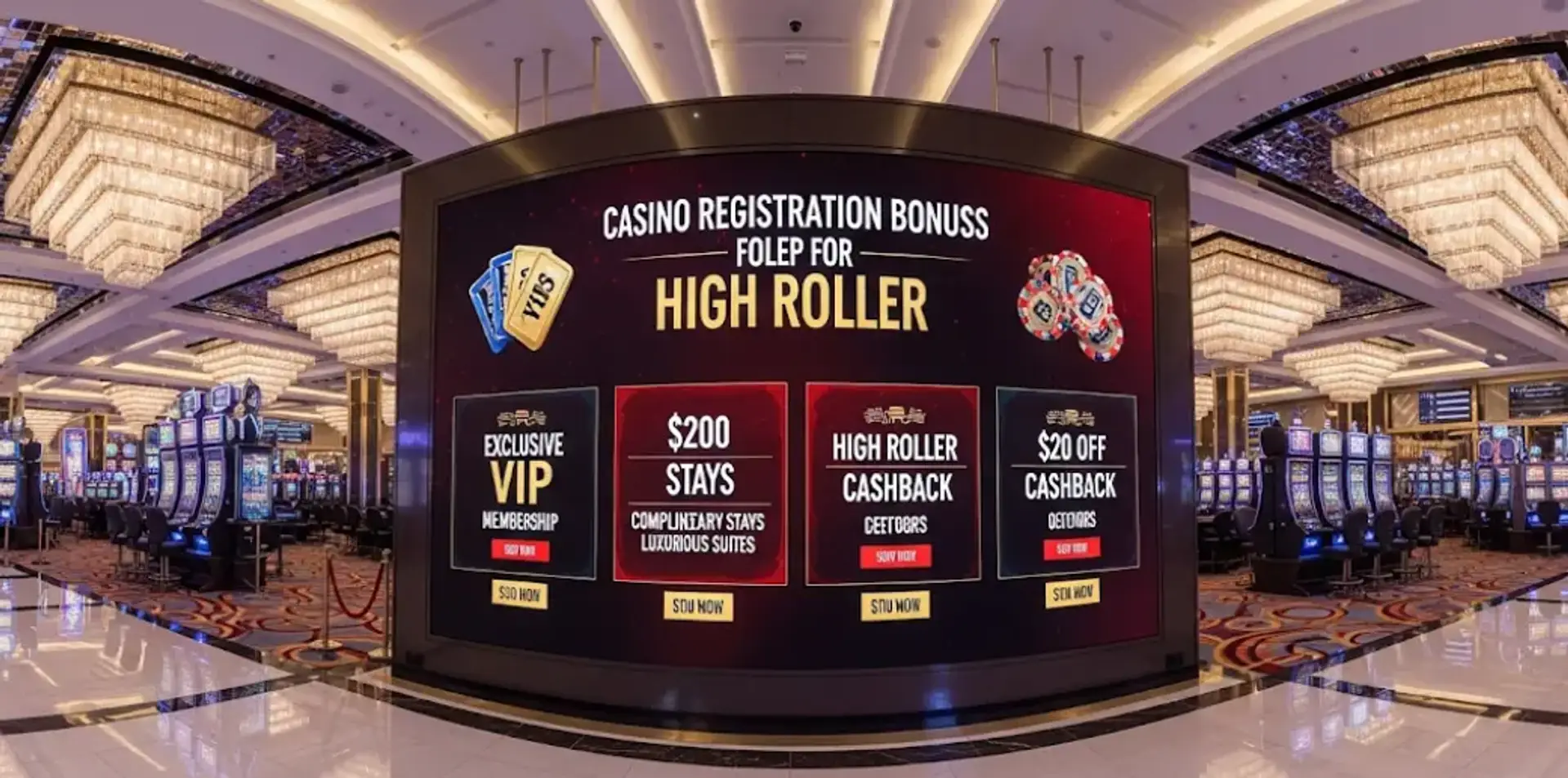 Реєстрація в казино з бонусами для High rollers | Найкращі бонуси для хайролерів 2025 року