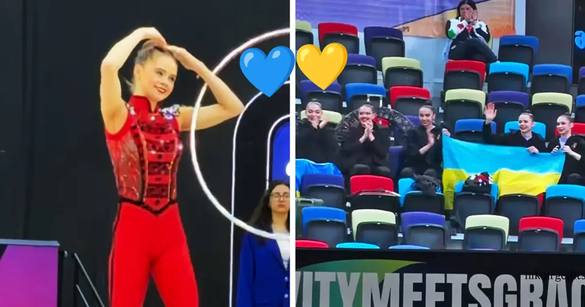 Українські груповички прийшли підтримати Онофрійчук у зарубі з олімпійською чемпіонкою на КС у Баку
