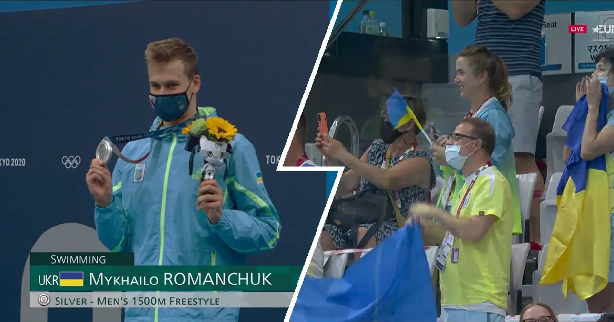 Свитолина и Романчук встретились после серебра последнего. Самое медальное фото дня