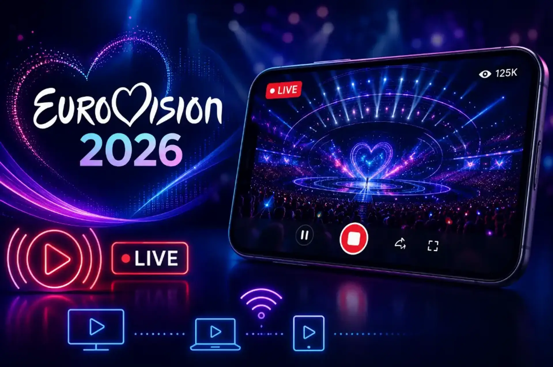Фінал Євробачення-2026: де дивитися безкоштовно онлайн-трансляцію