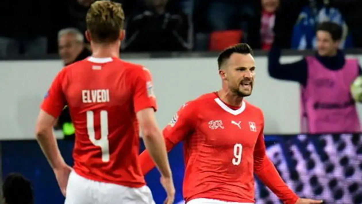 Швейцария вынесла Бельгию, проигрывая 0:2 к 17-й минуте