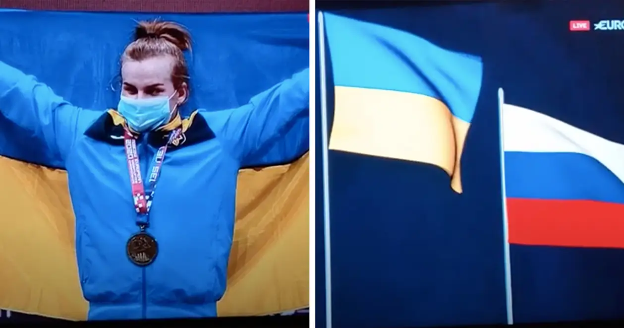 И снова гимн Украины прозвучал в Москве! Деха завоевала три золота и стала абсолютной чемпионкой Европы