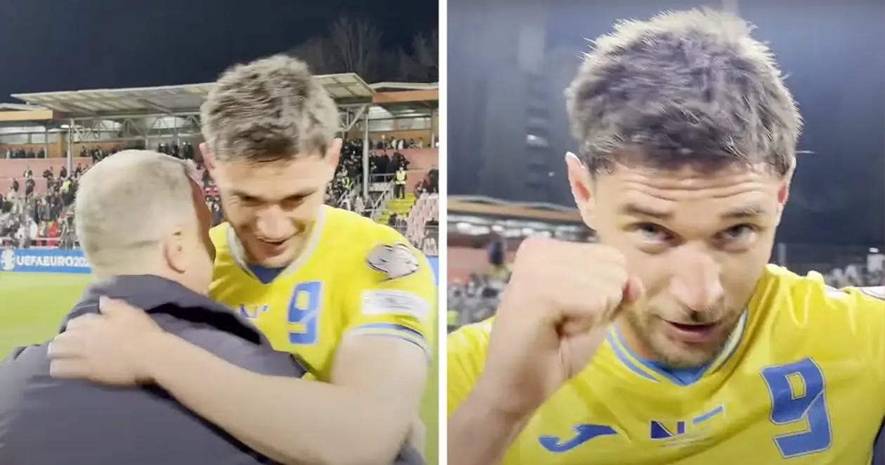 🇺🇦 «Вперед, Україно! Вперед, ЗСУ!»: перша емоція Яремчука після переможного матчу заслуговує поваги